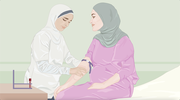 تغذية الام الحامل متابعة الانيميا وعلاجها